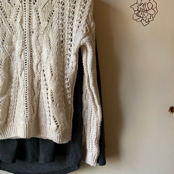 H & M Loose Knitted Sweater Cream - Picture 6 of 11